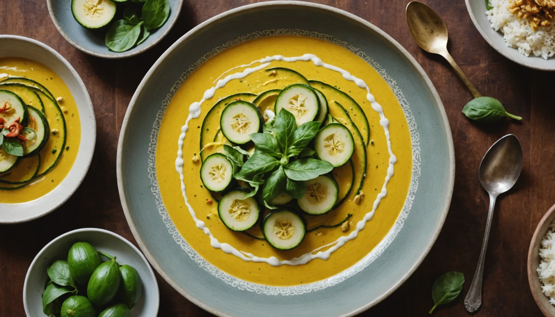 courgette lait de coco curry